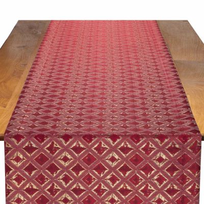Image of Adorn Crimson Table Runner