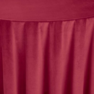 Image of Velvet Crimson Table Linen