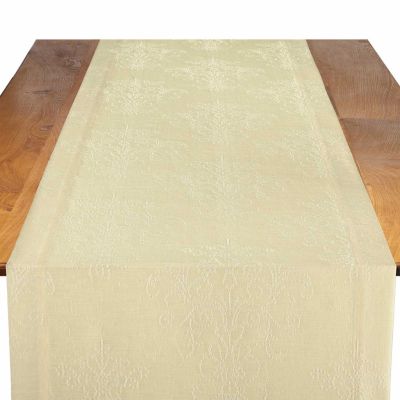 Image of Chateau Custard Table Runner