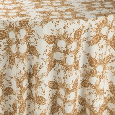 Image of Deco Floral Copper Table Linen