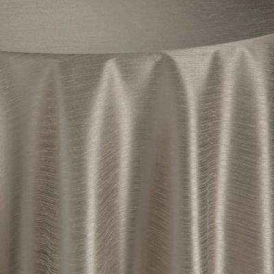 Image of Dupionique Iridescence Platinum Table Linen