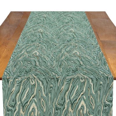 Image of Elara Malachite Table Runner