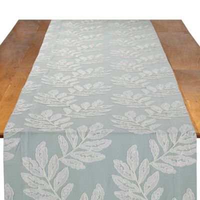 Image of Georgia Powder Blue Table Runner