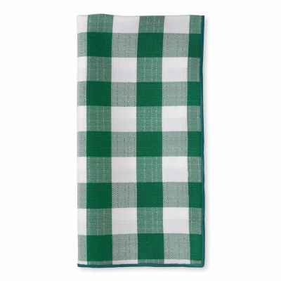 Image of Gingham Green Napkin