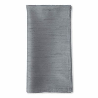 Image of Shantung Gunmetal Napkin