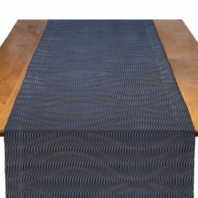 Image of Maxwell Indigo Table Runner