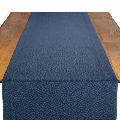 Image of Mosaic Indigo Table Runner