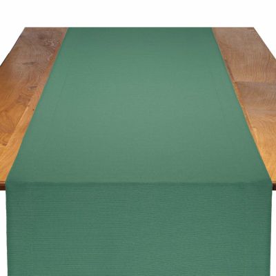 Image of Faille Juniper Table Runner