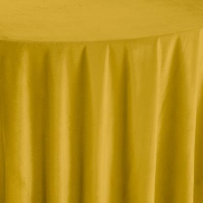 Image of Velvet Golden Table Linen