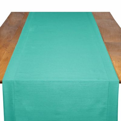 Image of Shantung Lagoon Table Runner