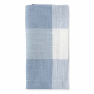 Image of Buffalo Check Lake Napkin