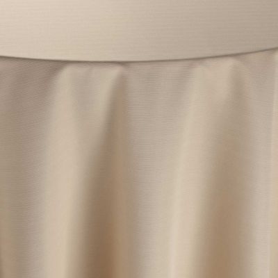 Image of Faille Latte Table Linen