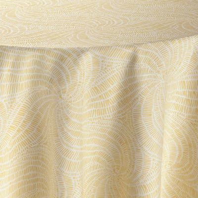 Image of Pinwheel Lemon Table Linen