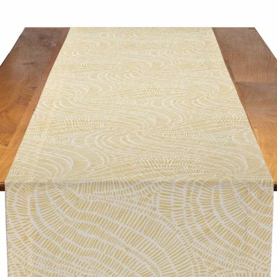 Image of Pinwheel Lemon Table Runner