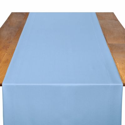 Image of Lamour Light Blue Table Runner