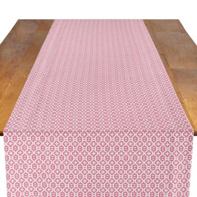 Image of Loseta Raspberry Table Runner