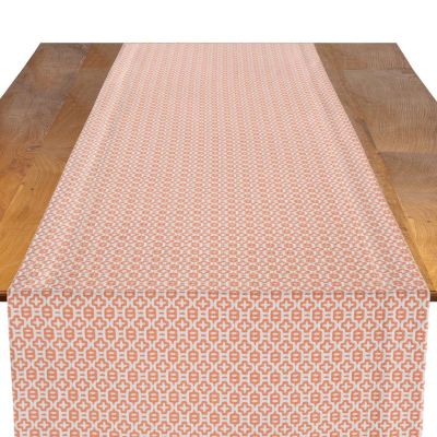 Image of Loseta Tangerine Table Runner