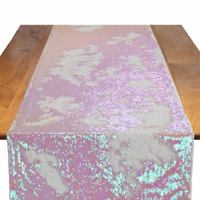 Image of Mermaid Sequin Luster Table Runner