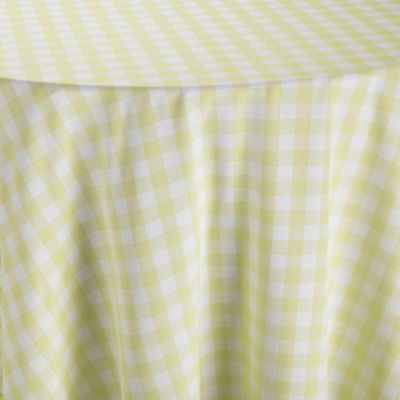 Image of Gingham Maize Table Linen