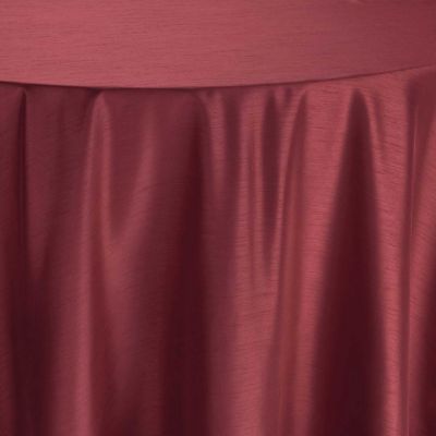 Image of Shantung Merlot Table Linen