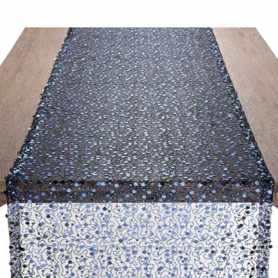 Image of Moon Dust Midnight Table Runner