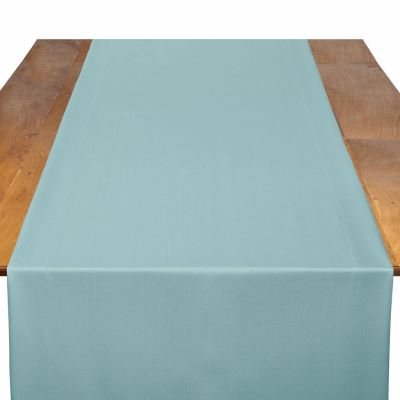Image of Lamour Nile Blue Table Runner