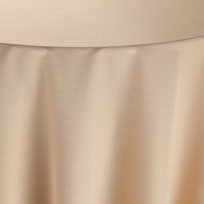 Image of Faille Peach Table Linen
