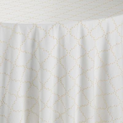 Image of Pearl Drop Snow Table Linen
