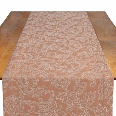 Image of Courtyard Persimmon Table Runner