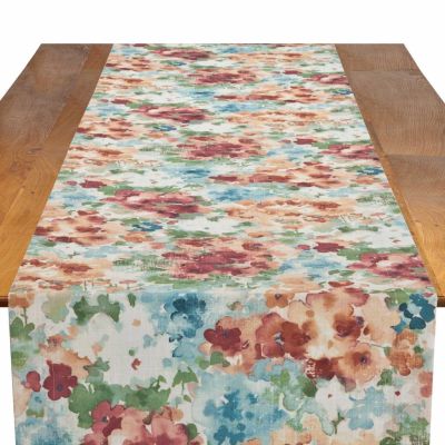 Image of Hydrangea Persimmon Table Runner