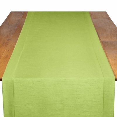 Image of Shantung Pistachio Table Runner