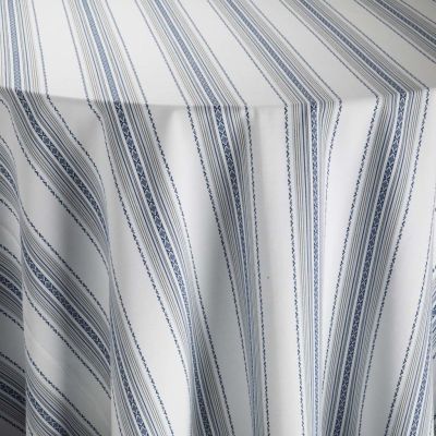 Image of Prairie Blue/White Table Linen