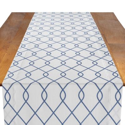 Image of Rica Cobalt Table Runner