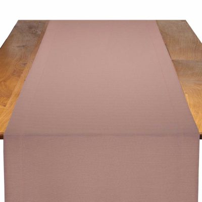 Image of Faille Rosewood Table Runner