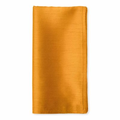 Image of Shantung Saffron Napkin