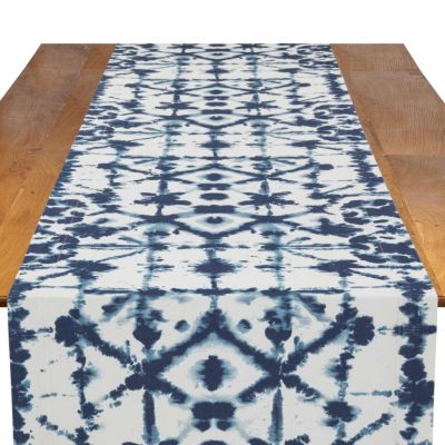 Image of Shibori Indigo Table Runner