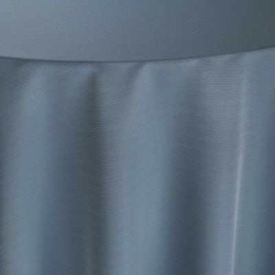 Image of Faille Slate Table Linen