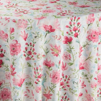 Image of Sweet Pea Fuchsia Table Linen