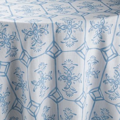 Image of Talavera Cerulean Table Linen