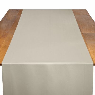 Image of Lamour Taupe Table Runner