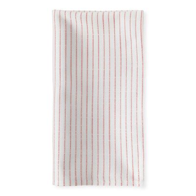 Image of Ticking Crimson Napkin