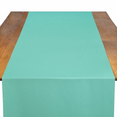 Image of Lamour Tiffany Blue Table Runner