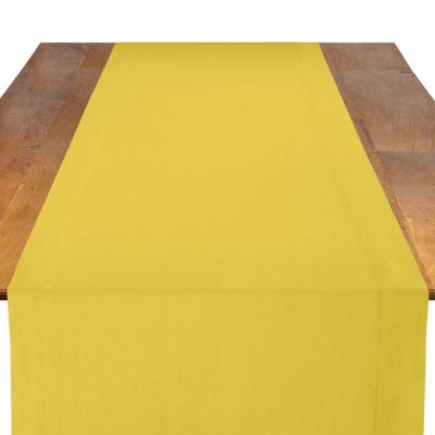 Image of Tuscany Bahama Yellow Table Runner