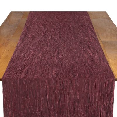 Image of Twist Maroon Table Runner