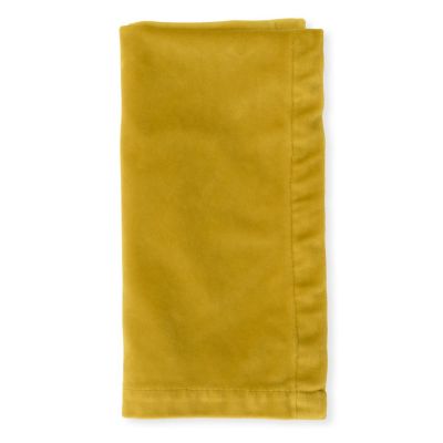 Image of Velvet Golden Napkin