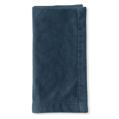 Image of Velvet Navy Napkin