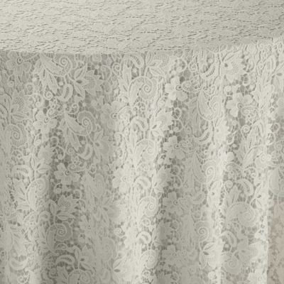 Image of Venice Lace White Overlay