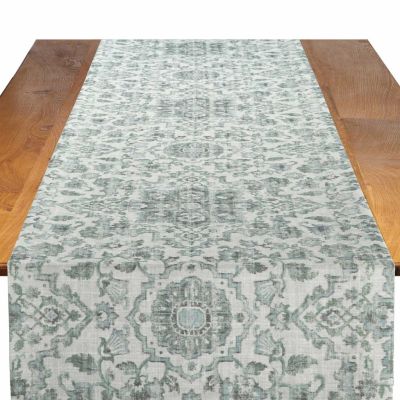 Image of Ezra Verdigris Table Runner