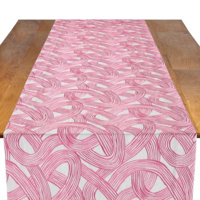 Image of Viva Raspberry Table Runner