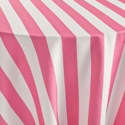 Image of Cabana Stripe Watermelon Table Linen